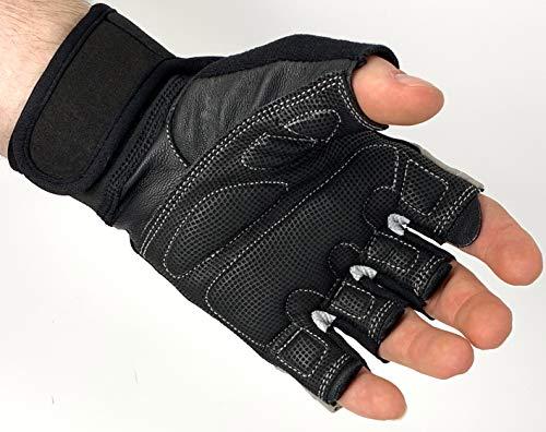 PowerHouse Fitness PowerHouse Fitness Apple Watch Gym Gloves (Red 42-44mm, Extra Small)