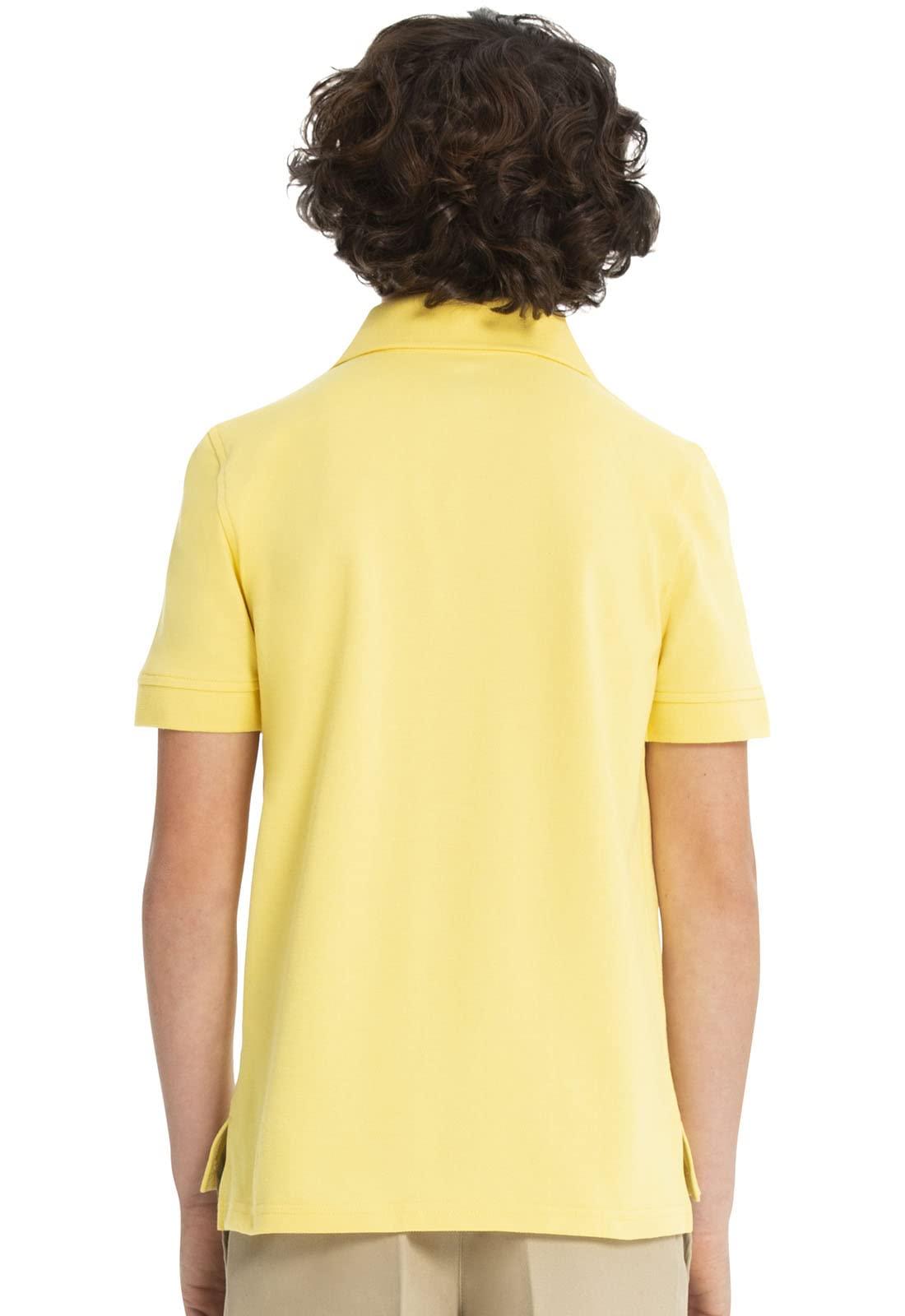 Classroom Classroom School Uniforms Kids' Polo Shirt, Yellow, X-Large