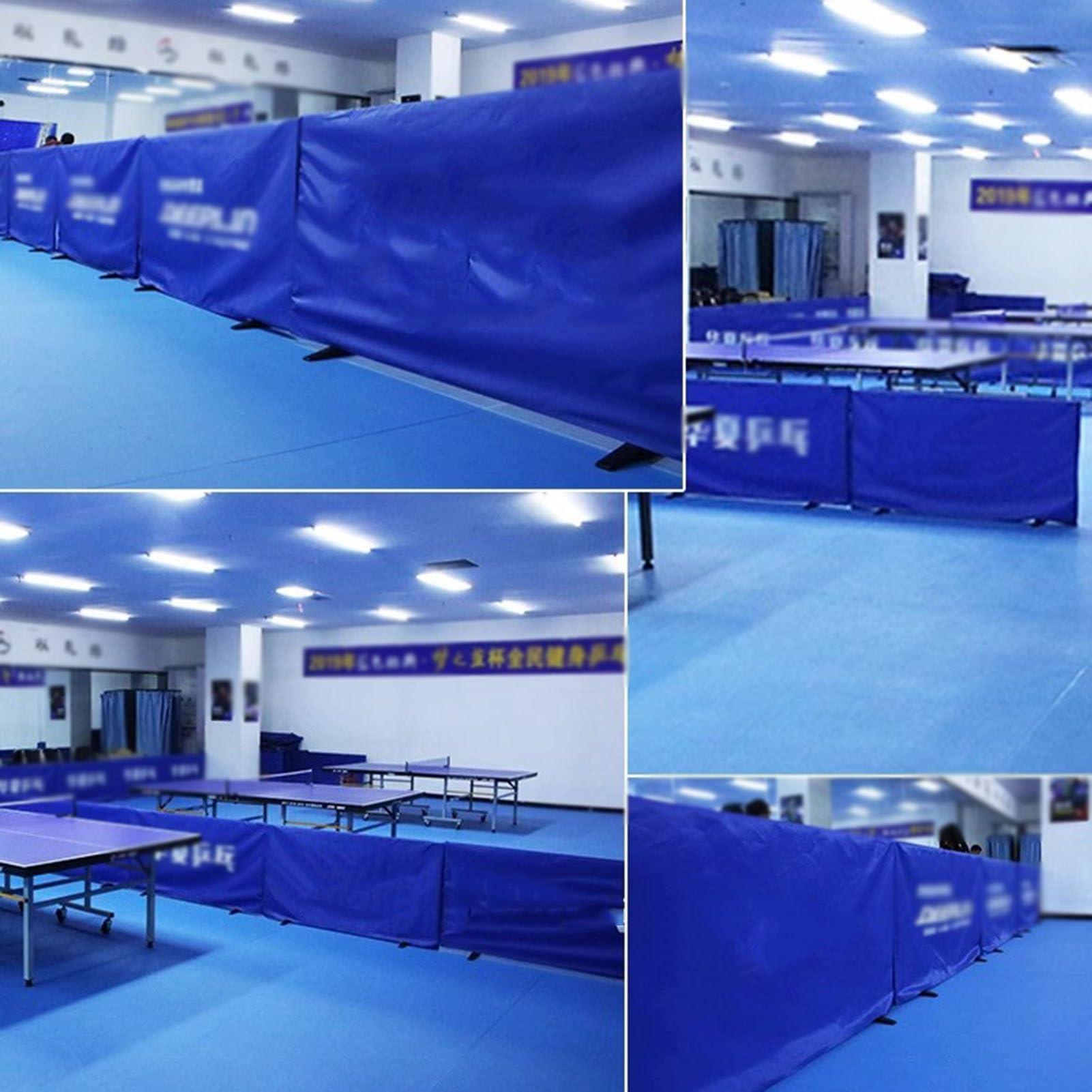 LVLDAWA LVLDAWA Table Tennis Barrier Screen, Training Court Portable Privacy Partition Screen, Table Tennis Court Fence Surround Barrier Block for Playground, Schools (Color : Blue, Size : 140X75CM-1PCS)
