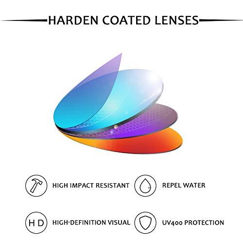 Millersawp Millersawp Radar Path Vented Replacement Lenses Compatible with Oakley Sunglass-Stealth Black
