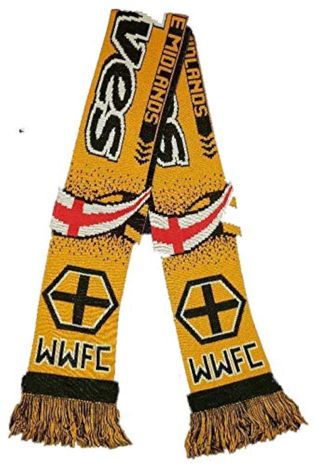 Wolves Wolverhampton Wanderers FC | Fan Scarf | Premium Acrylic Knit
