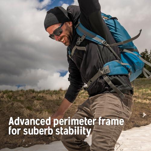 Kelty Kelty Redwing 36 36 Liter Internal Frame Backpack for Hiking, Backpacking, Travel, Carry-on Compatible, Hip Belt, Customized Fit, 2023 (Blackout)