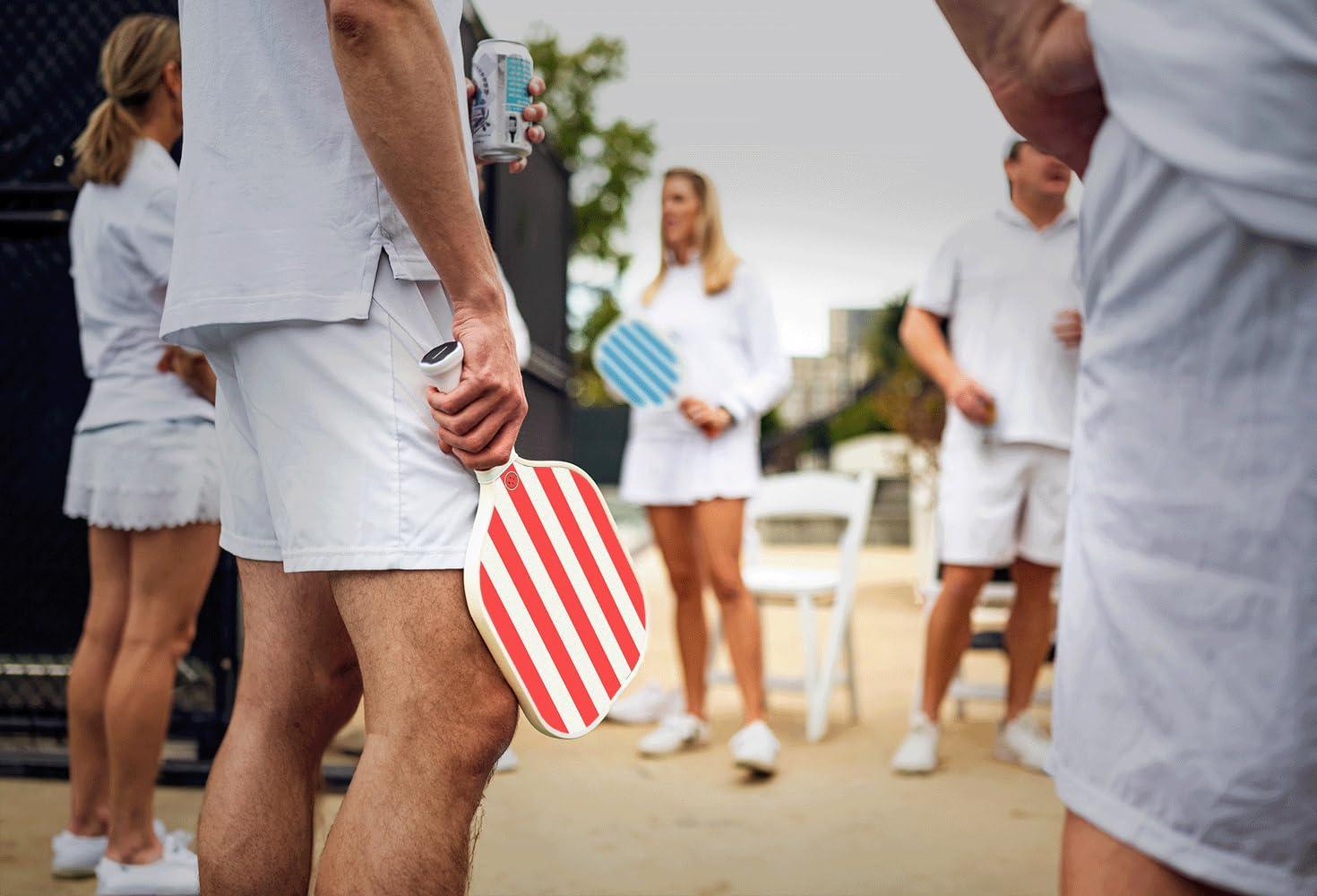 WatermelonPickle Watermelon Pickleball Paddle - Fun & Colorful Designs - Lightweight with Honeycomb Core & Fiberglass Surface - USAPA Approved, Blue