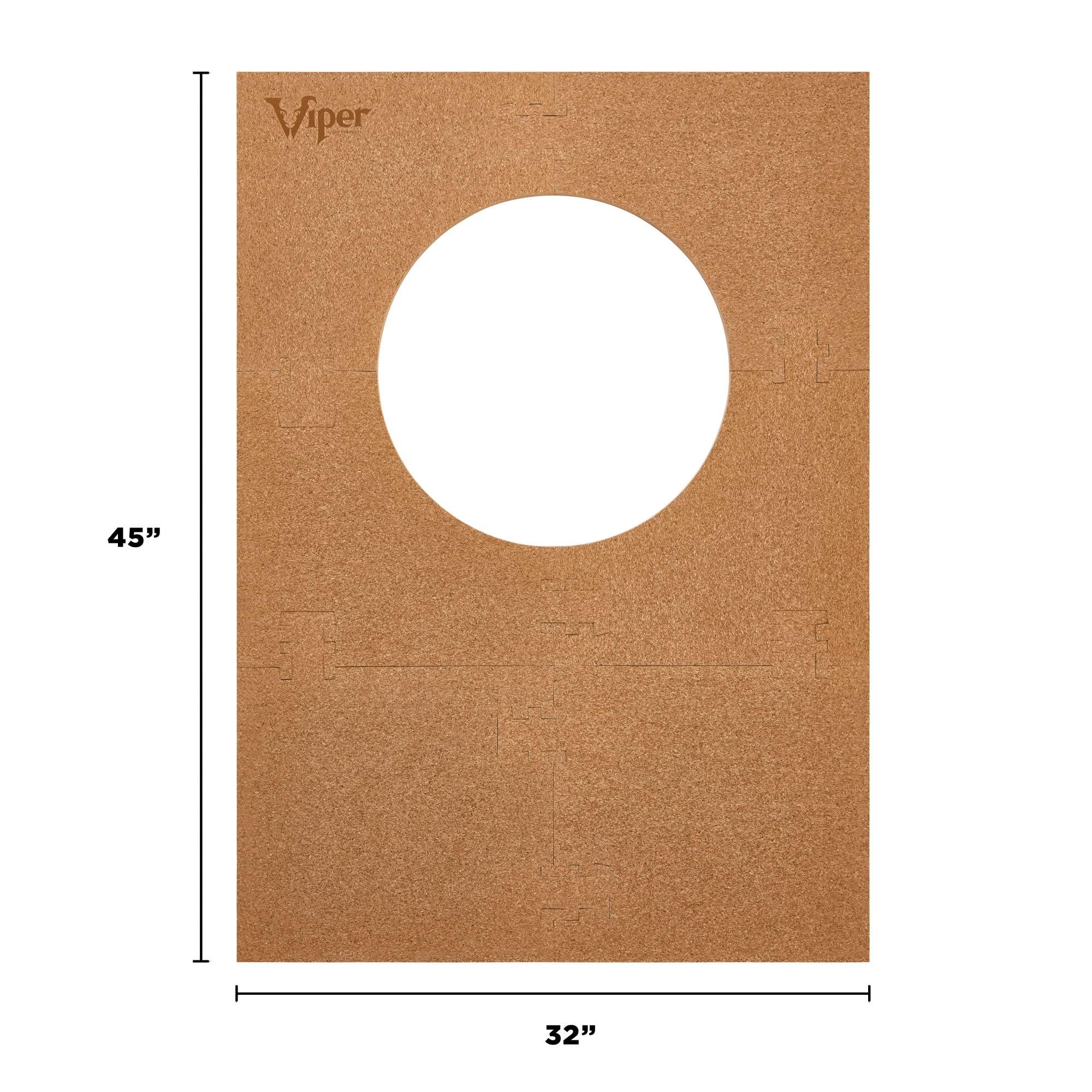 Viper Viper by GLD Products Wall Defender III Dartboard Surround Cork, Tan