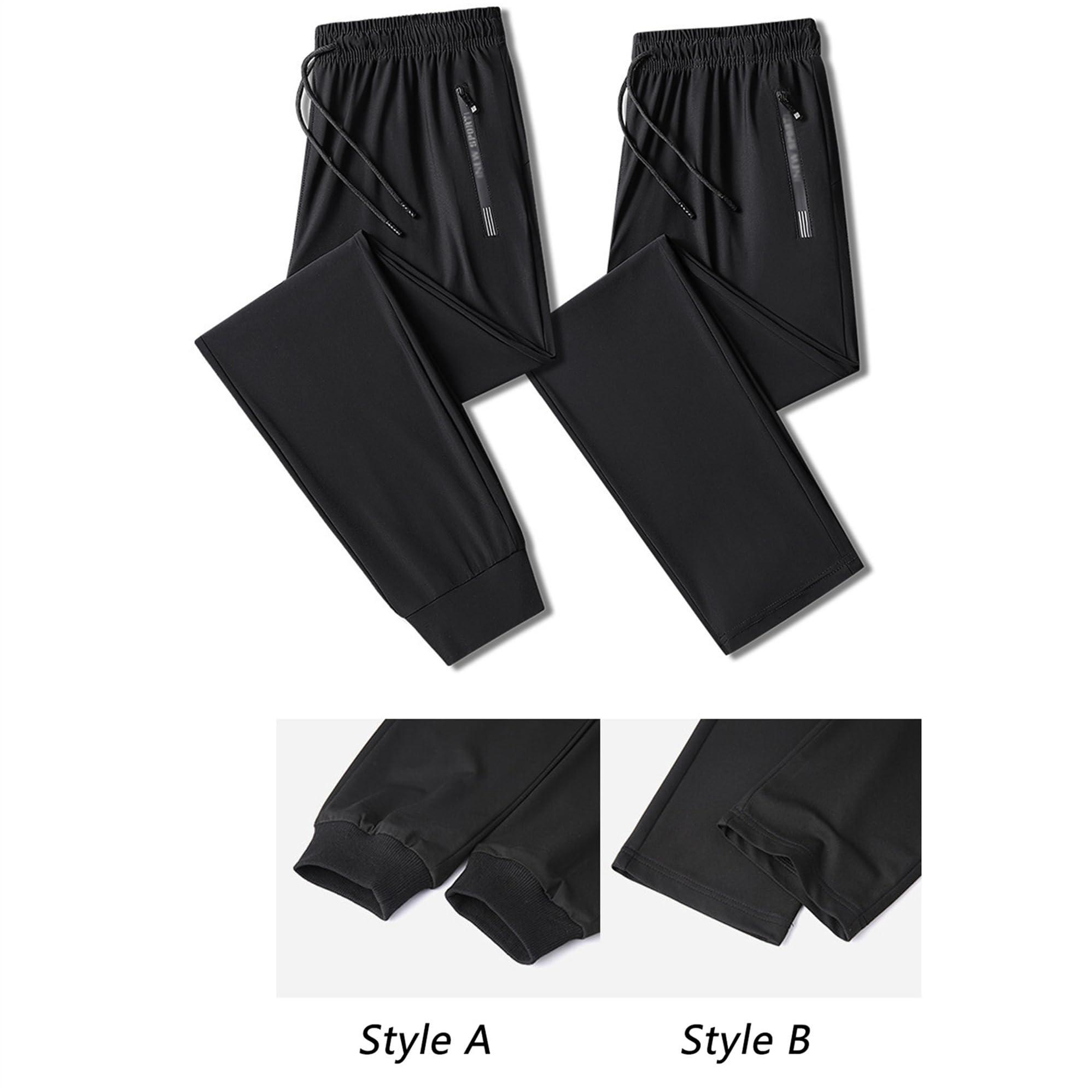 Syeelopri Syeelopri Unisex Ultra Stretch Quick Drying Pants, Active Stretch Pants for Women (Grey-A,L)