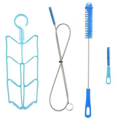 J.CARP J.CARP Cleaning Kit with ON-Off Switch Bite Valve Tube Nozzle Replacement for Hydration Pack Bladder
