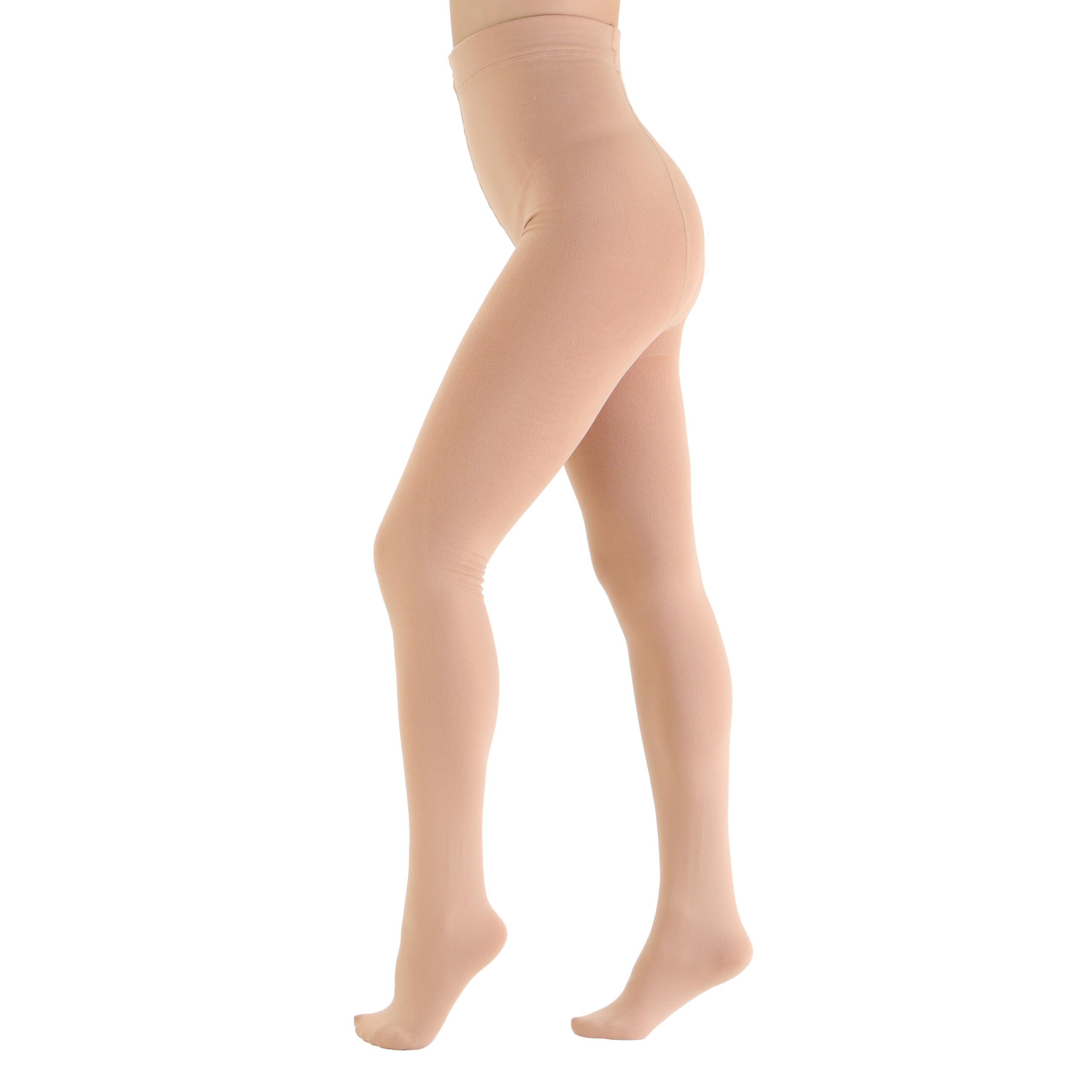EVERSWE EVERSWE Women's Opaque Fleece Lined Tights, Thermal Tights (Nude,S)