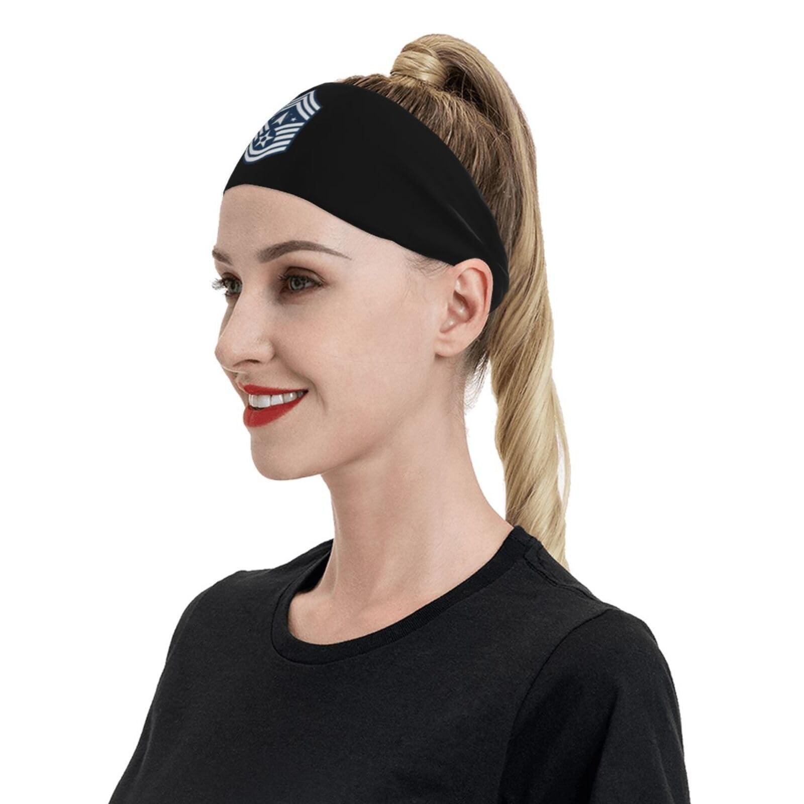 SIYTUAU Ussf Seasf Headbands for Women Men Breathable Sports Headband Outdoor Interior Sports Wicking Hair Ties Leisure Hair Bands