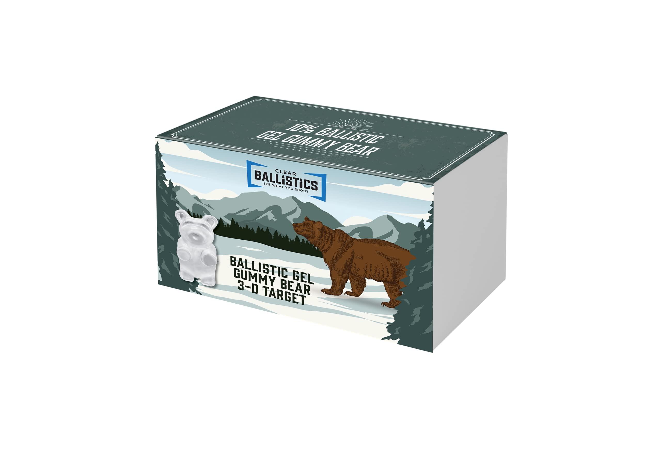 Clear Ballistics Clear Ballistics Gel 3-D Gummy Bear Target