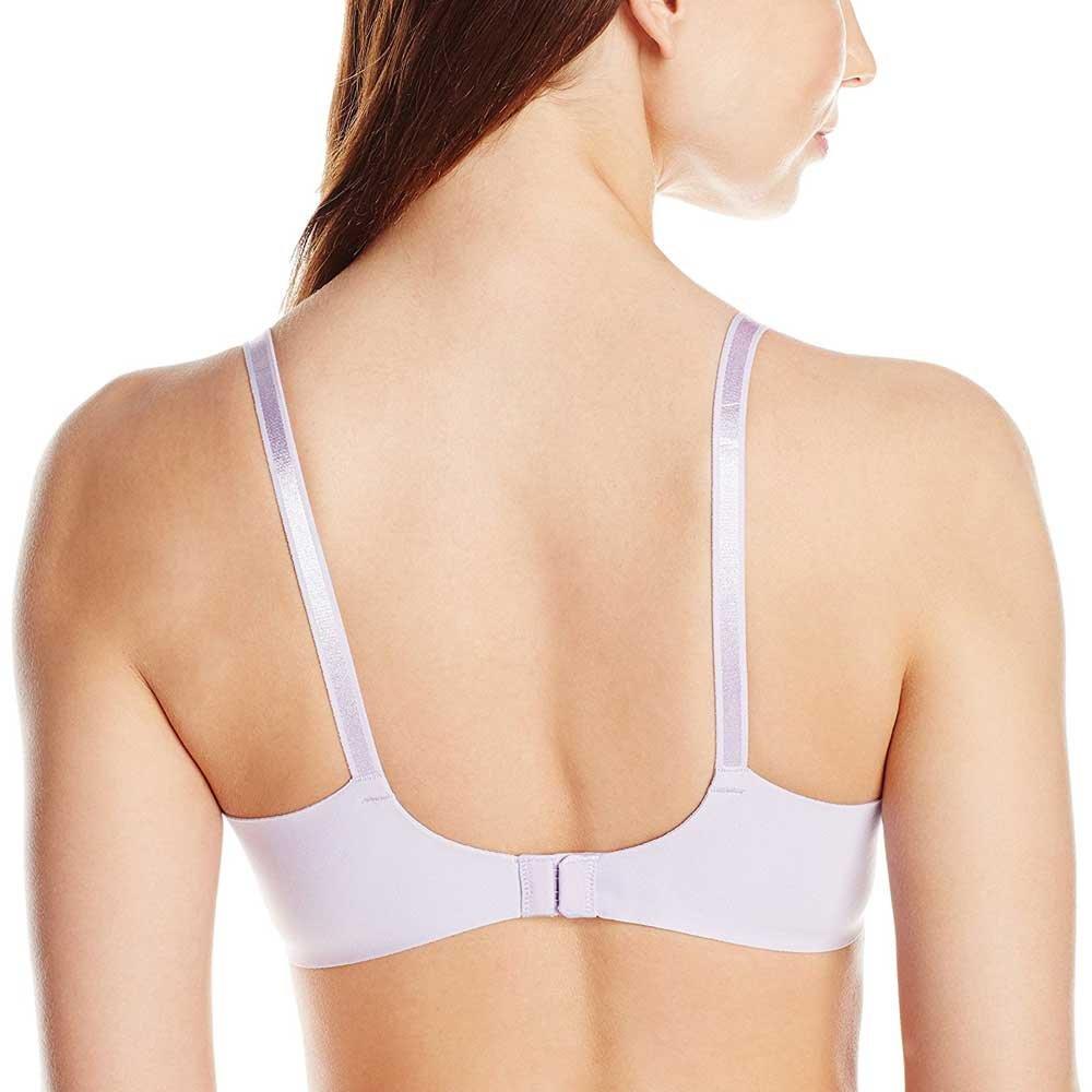 Warner's Warner's Women's No Side Effects Underarm-Smoothing Comfort Wireless Lightly Lined T-Shirt Bra 1056, White, 38B