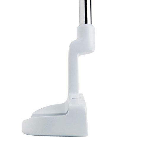 Bionik Bionik 105 Nano White Golf Putter Right Handed Semi Mallet Style with Alignment Line Up Hand Tool 33 Inches Teenage Boy's Perfect for Lining up Your Putts