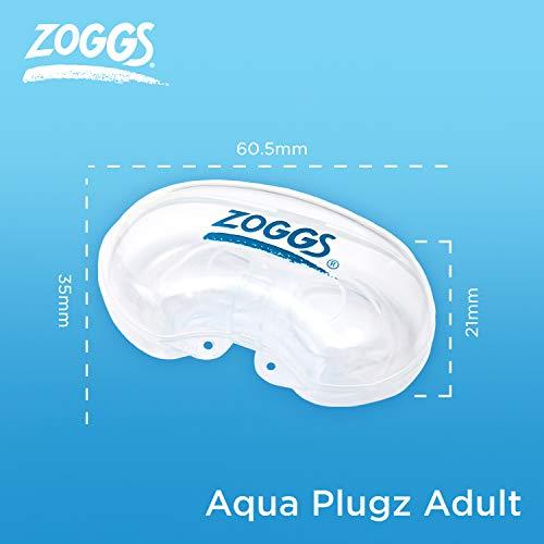 Zoggs Zoggs 300659-400 Aqua Plugz - Hypo-Allergenic Silicone Ear PlugsBlue