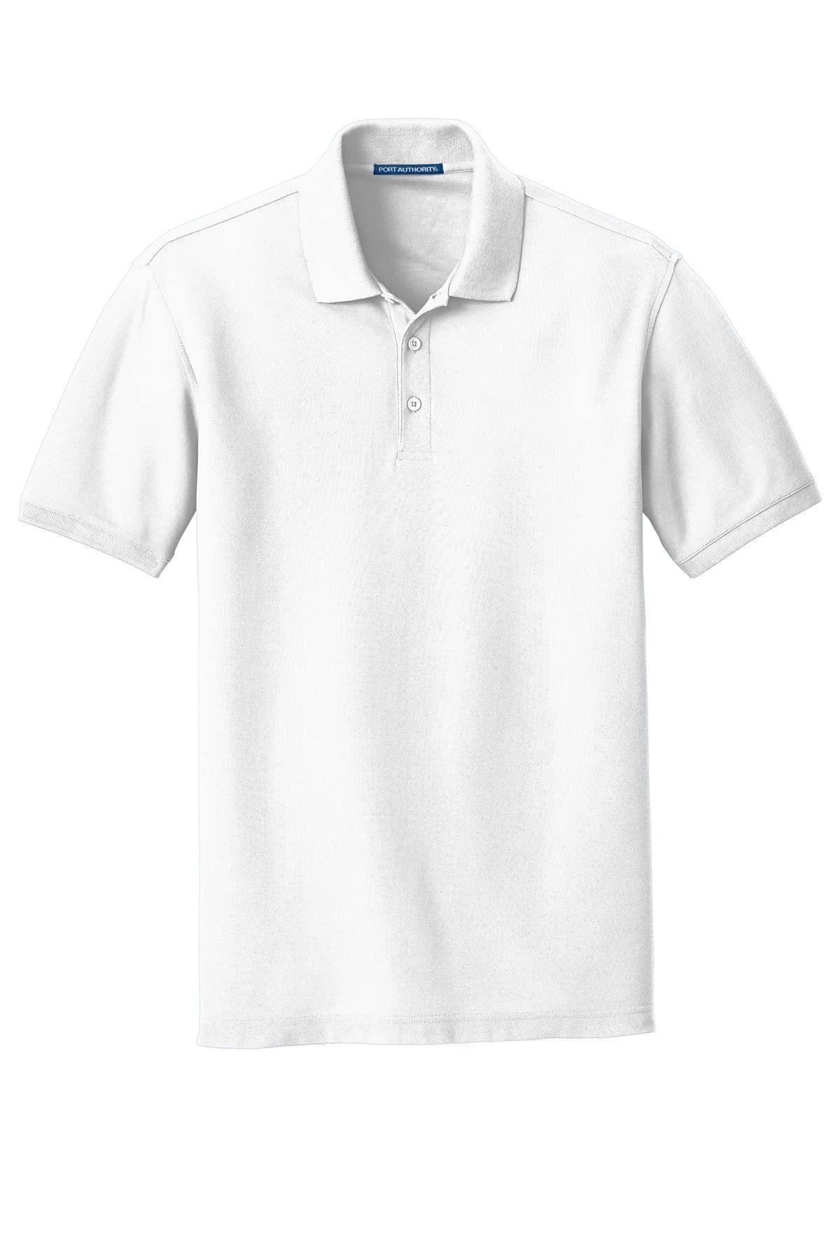 Port Authority Port Authority Core Classic Pique Polo White