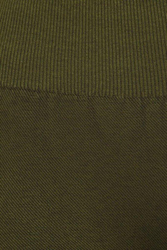 YELETE YELETE Women's High Waist Compression Non Fleece Leggings - One Size - Army Green