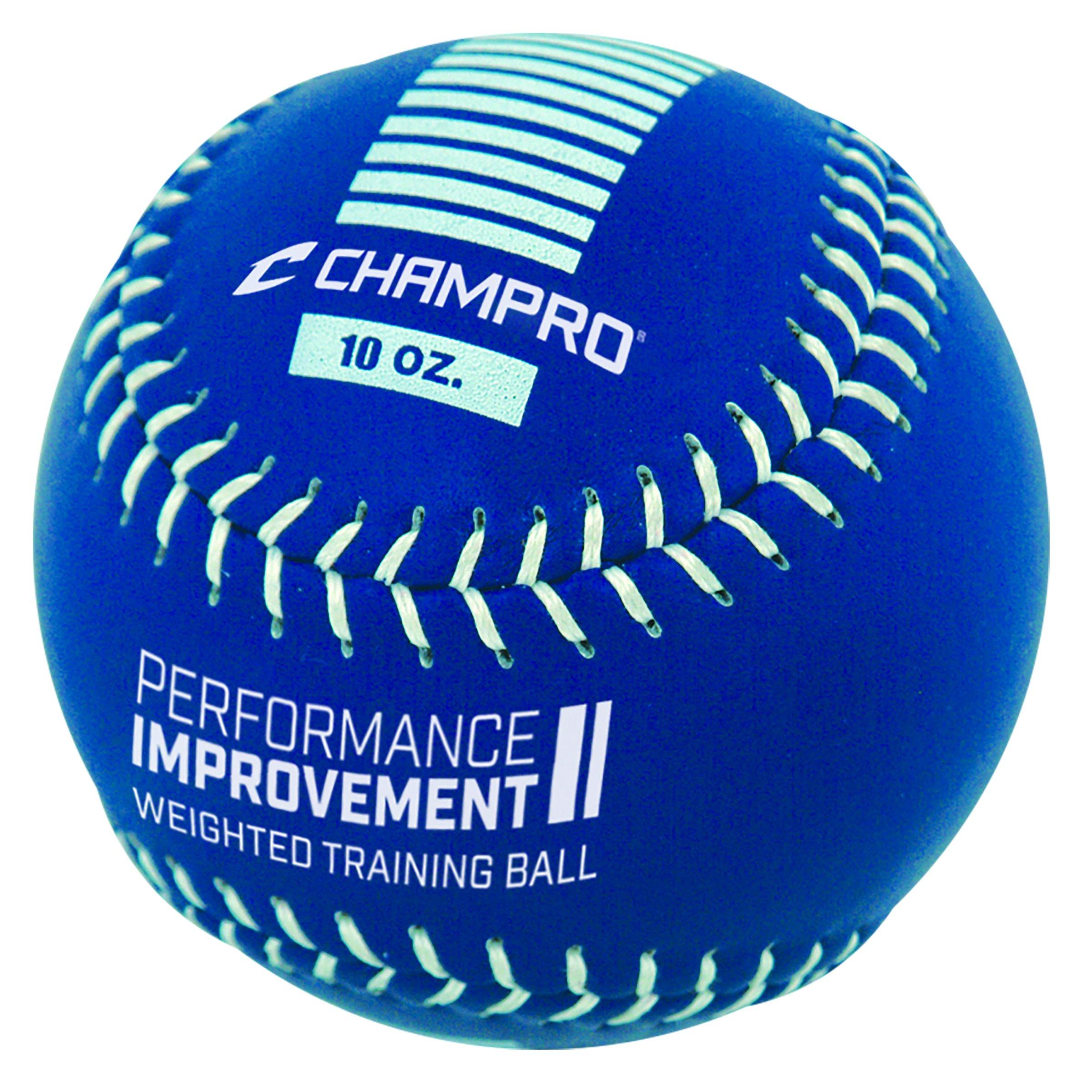 CHAMPRO CHAMPRO Weighted Training Softball Set GREEN, BLUE ,12-Inch
