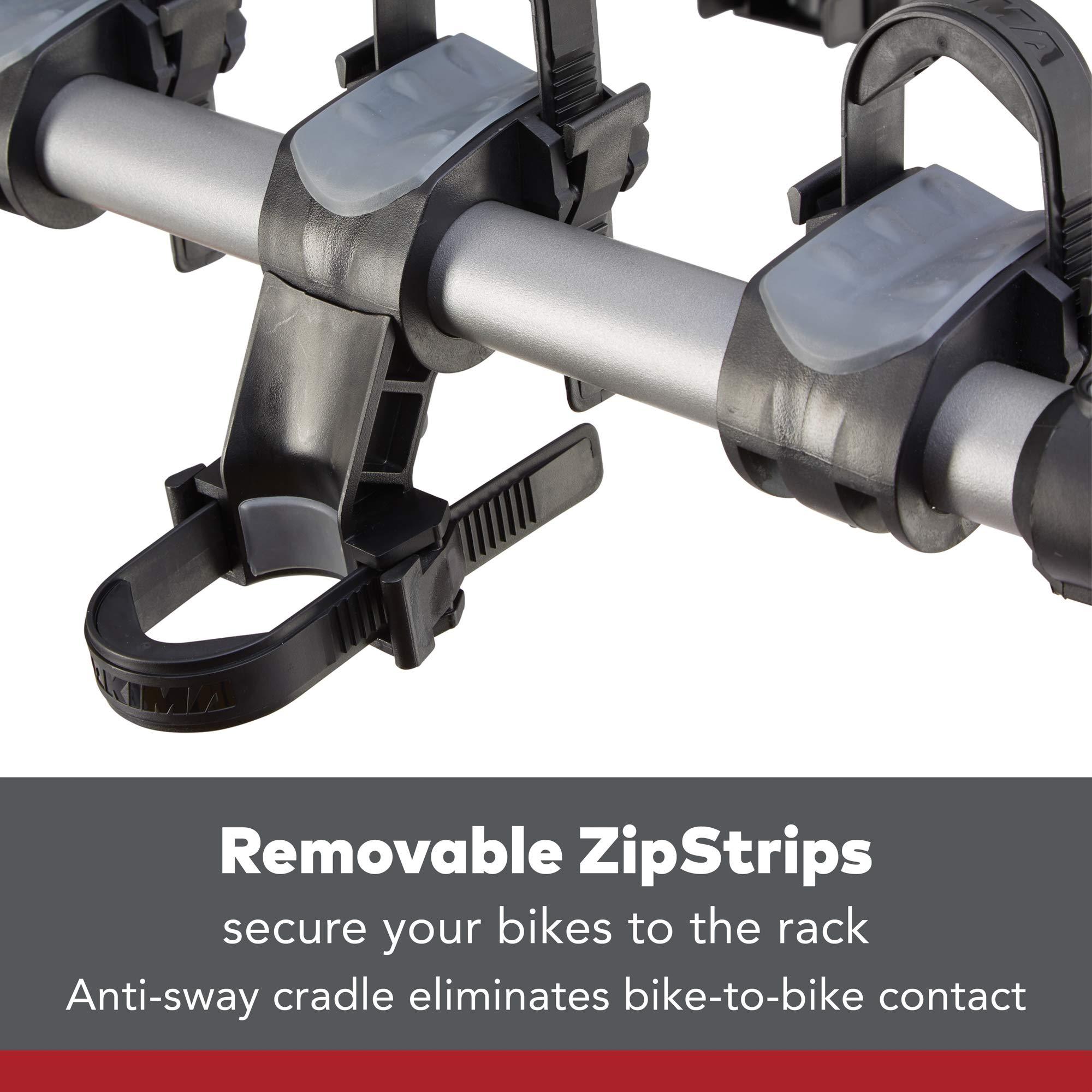 Yakima Yakima RidgeBack 5 Bike Capacity Tilt Away Hitch Bike Rack with 1.25 and 2 Inch Hitch Receiver for Cars, SUVs, and Trucks, Black