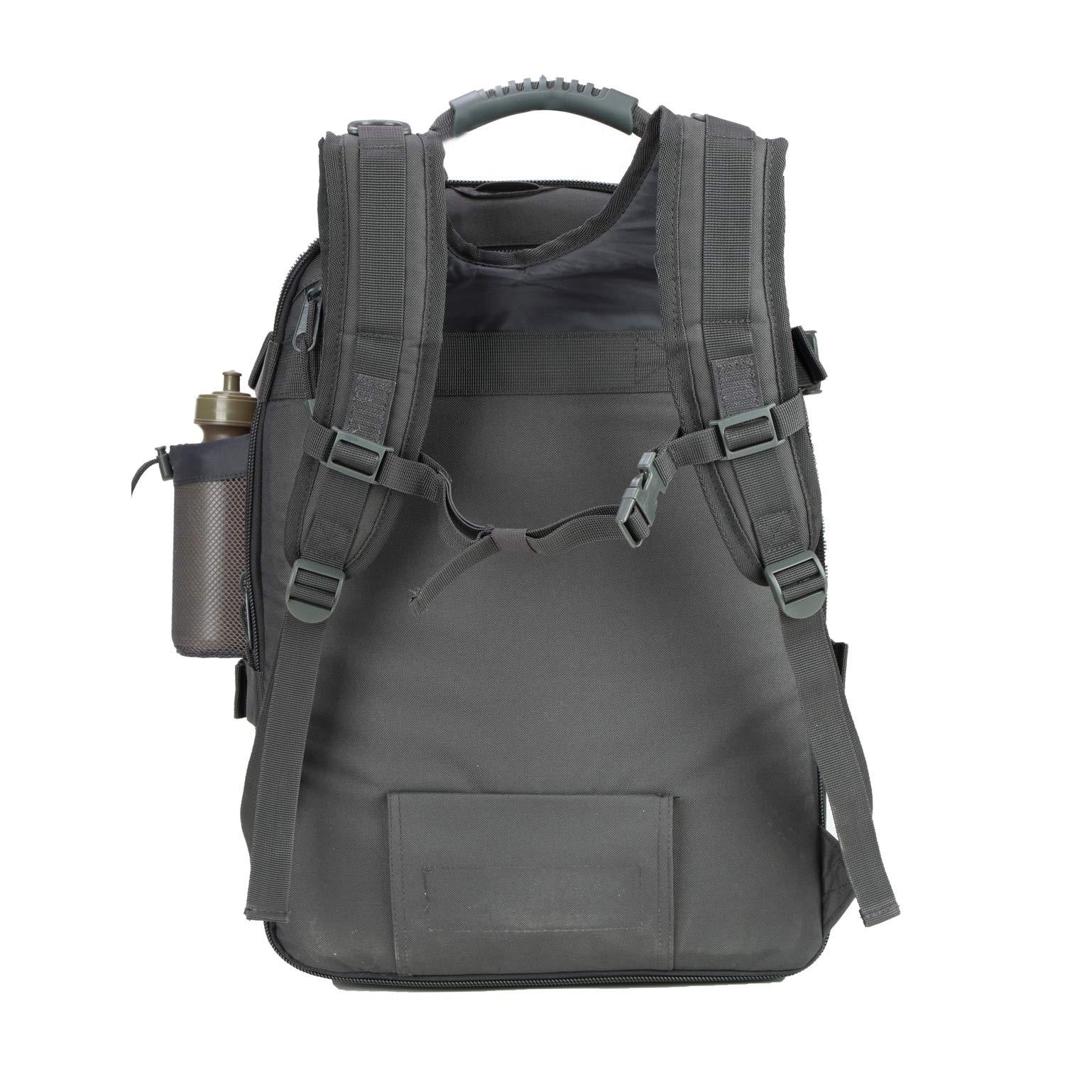 Greencity Greencity 3 Day Tactical Backpack Large Capacity Molle Bag Expandable Hiking Camping HuntingGrey