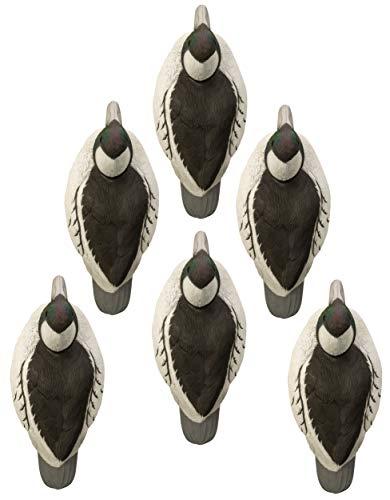 Higdon Outdoors Higdon Outdoors Standard Bufflehead Duck Decoys, All Drakes, Foam-Filled