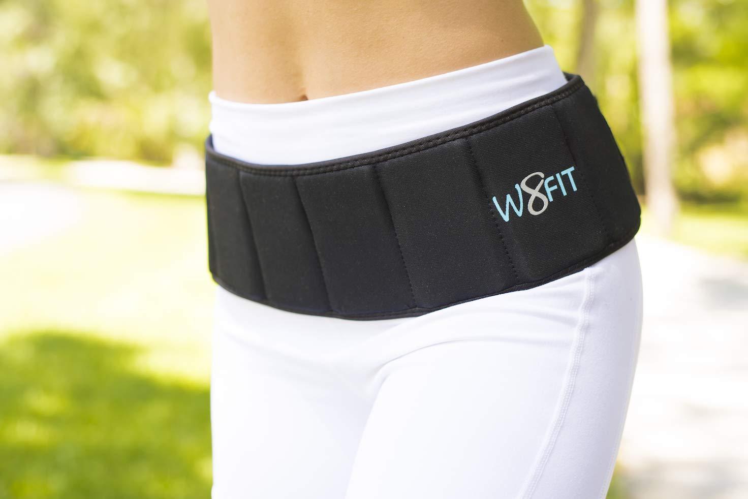W8FIT W8FIT Adjustable Weighted Walking and Exercise Belt (7 LB Small)