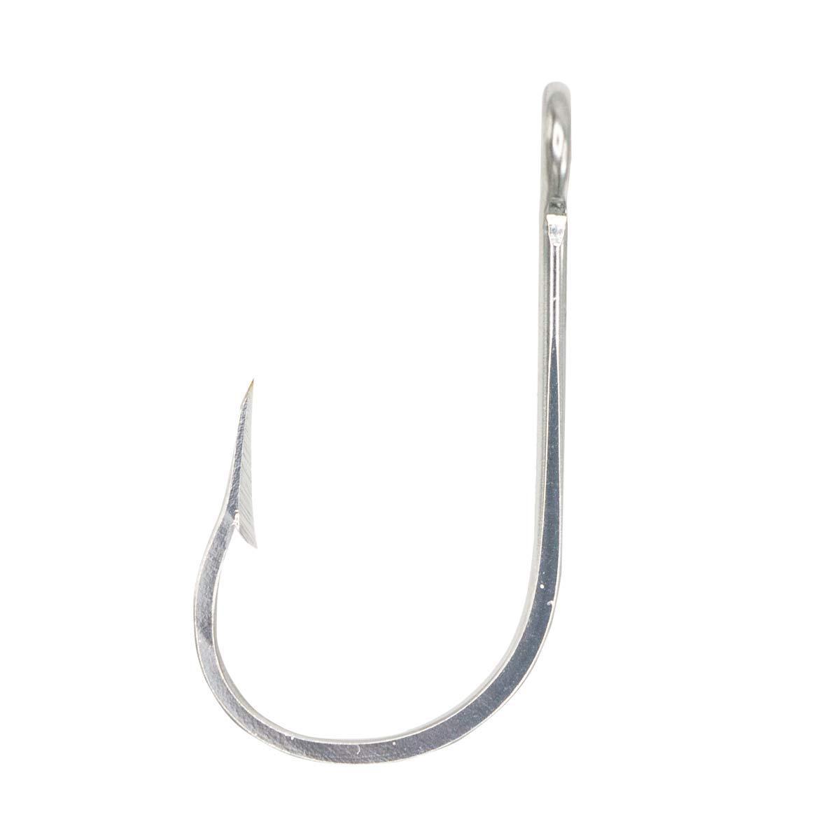 Rite Angler Rite Angler Southern Style Stainless Steel Bait Hook Offshore Trolling 6/0, 7/0, 8/0, 9/0, 10/0, 11/0, 12/0 for Offshore Saltwater Big Game Fishing (7/0)