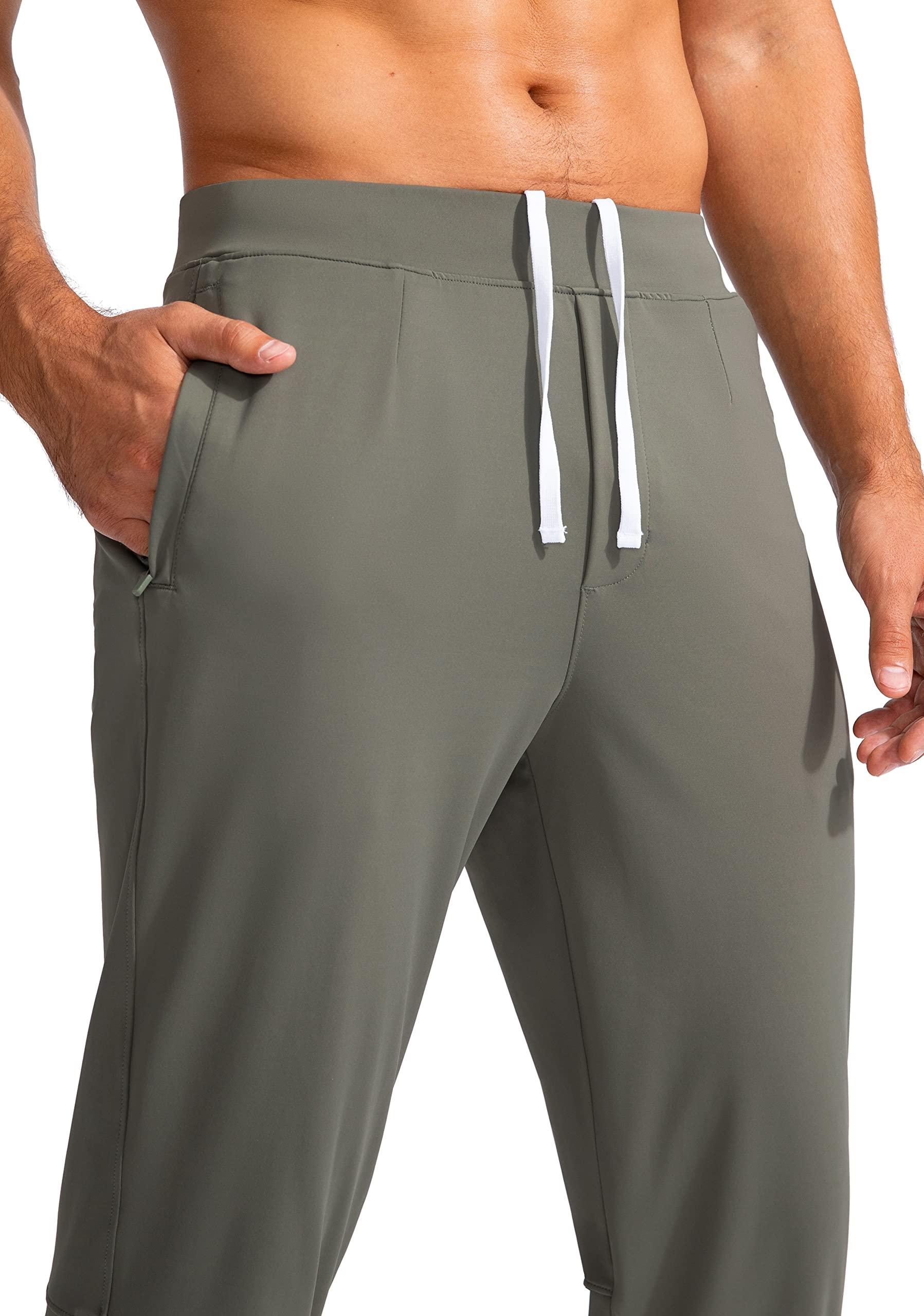 G Gradual Men's Golf Joggers Pants with Zipper Pockets Stretch Sweatpants Slim Fit Track Pants Joggers for Men Work Running (Sage, XS)