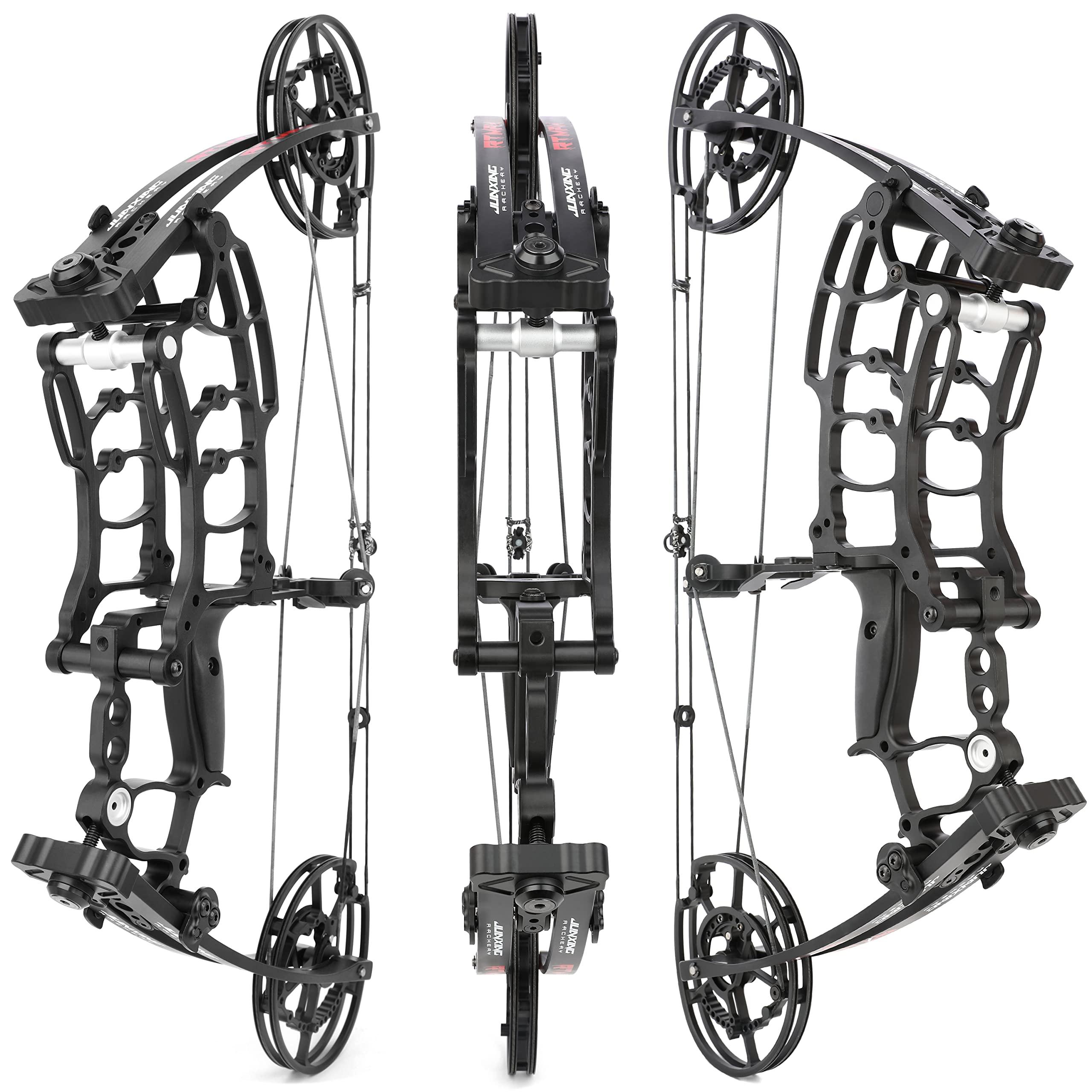 limaity Archery Steel Ball Dual-Purpose Compound Bow 40-65lbs Car Hunting Bow Fishing Steel Ball Bow Suitable for Adults and Youth Beginner Archers Both Left and Right Handed (Bow KIT)