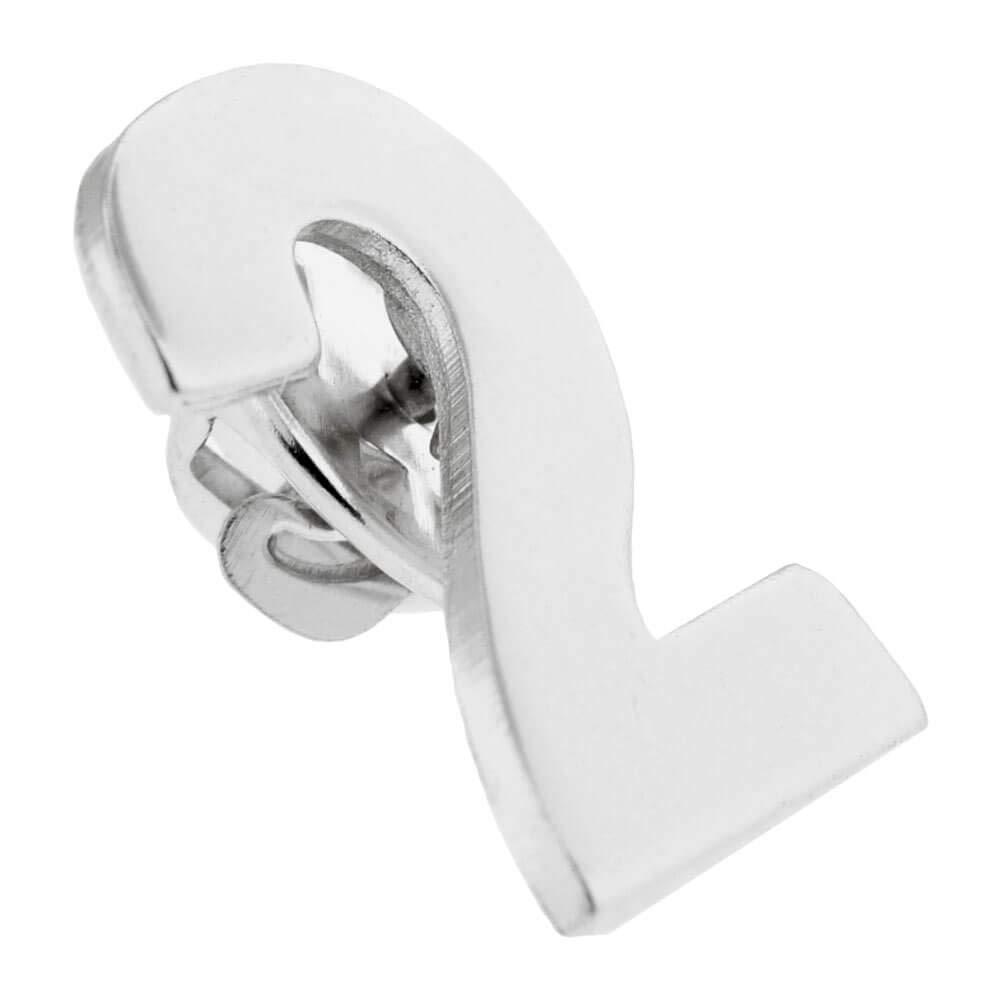 PinMart PinMarts Number Two 2 Lapel Pin Anniversary Birthday Number Jewelry