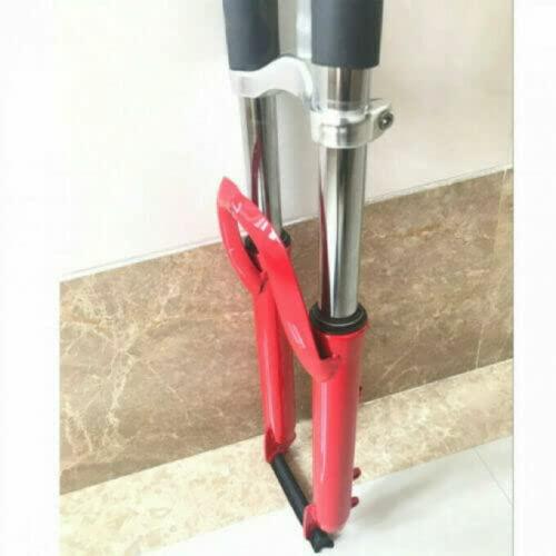 CDHPOWER CDHPOWER Red 26 inch Triple Tree Double Shoulder Suspension Fork with Headset for 26 INCH Bicycle, Gas Motorized Bicycle