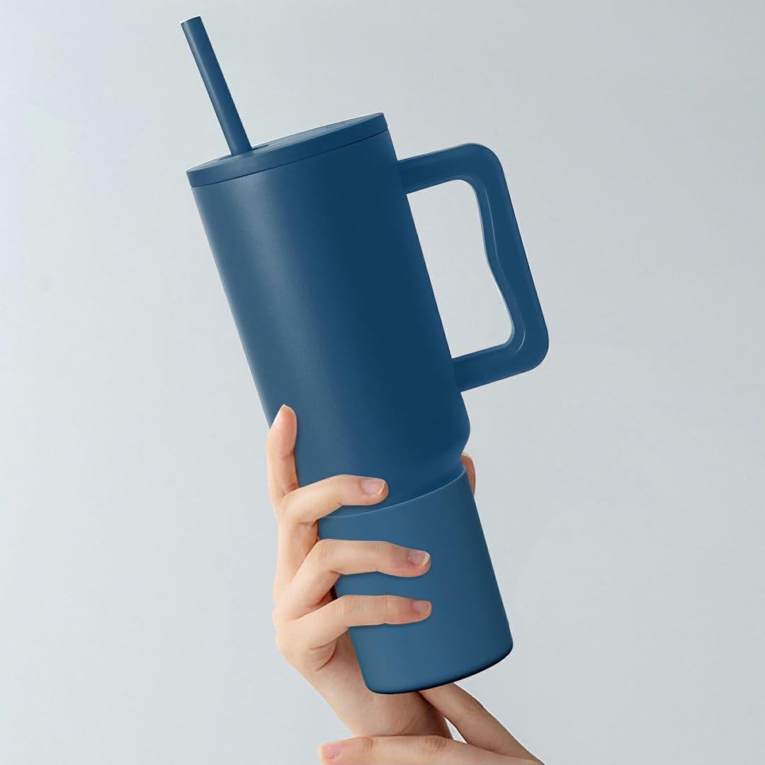 BKBY BKBY Silicone Boot Compatible with Sinple Midern 24/30/40 oz Tumbler Trek Collection, Protective Anti-Scratch Bottle Bottom Sleeve Cover Compatible with Sinple Midern Trek Collection