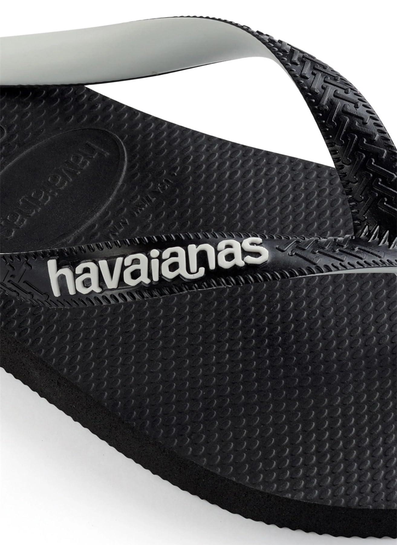 Havaianas Havaianas Men's Top Mix Flip Flops, Black, 13 US