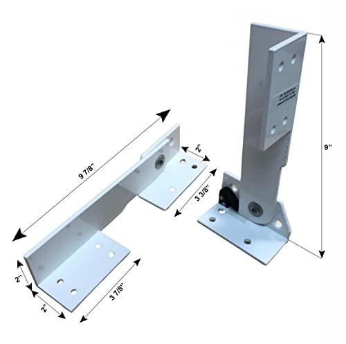 Tecla Marine Bolster Seat Fold Up Brackets (Set) OEM Replacement, MF1045