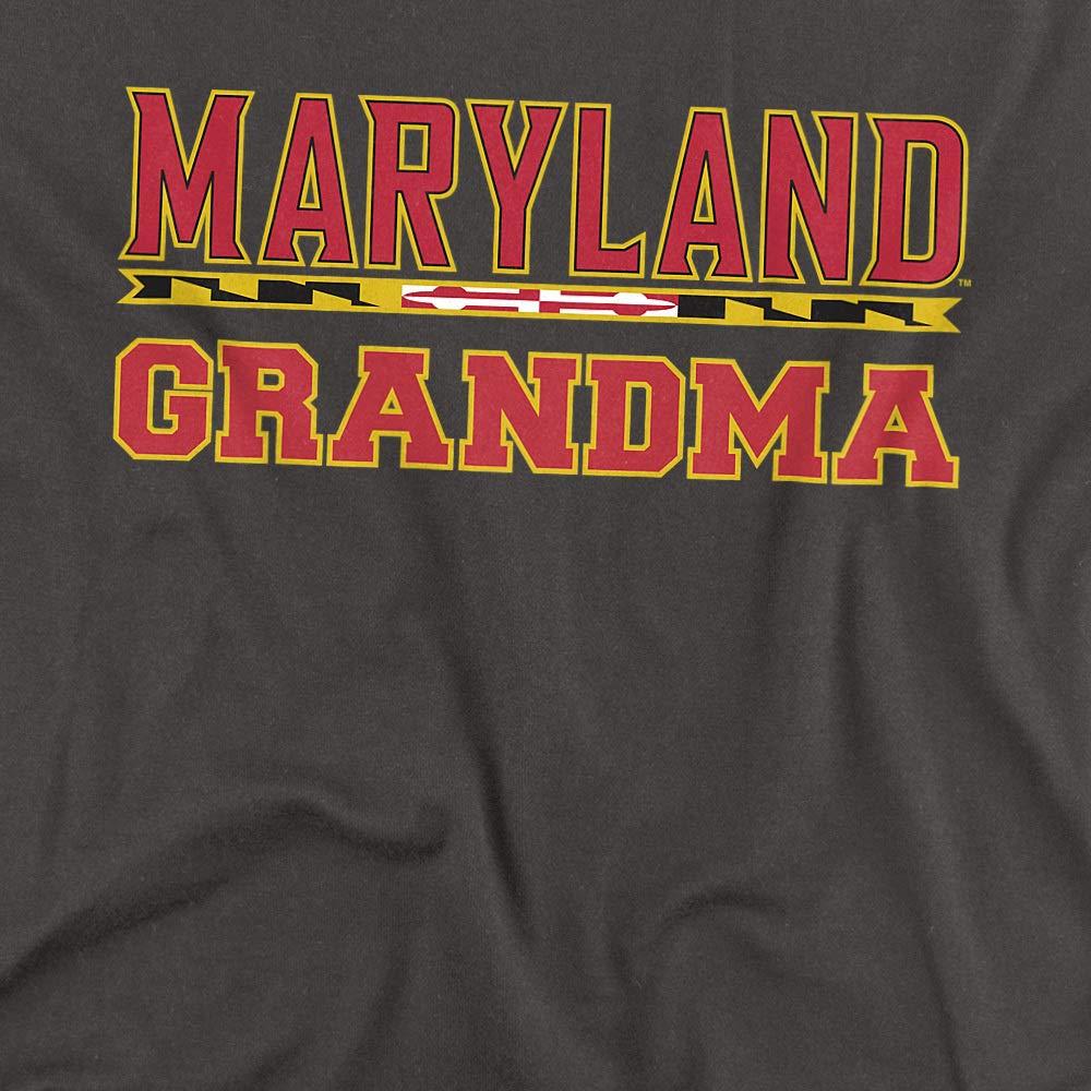 University of Maryland University of Maryland Official Grandma Unisex Adult T-Shirt, Charcoal, 4X-Large