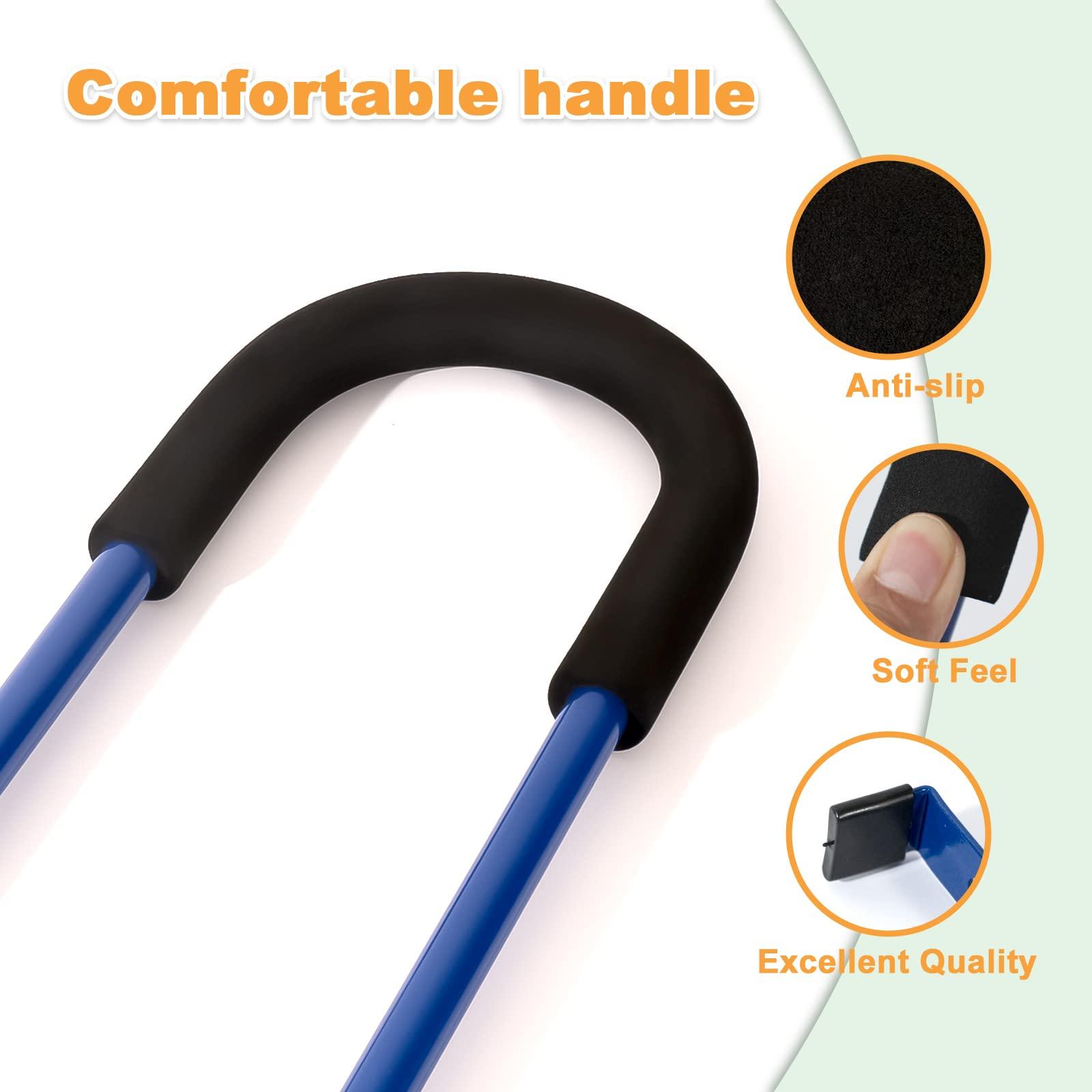 MOLI DEE MOLI DEE Children Cycling Bike Safety Trainer Handle Balance Push Bar (Blue)