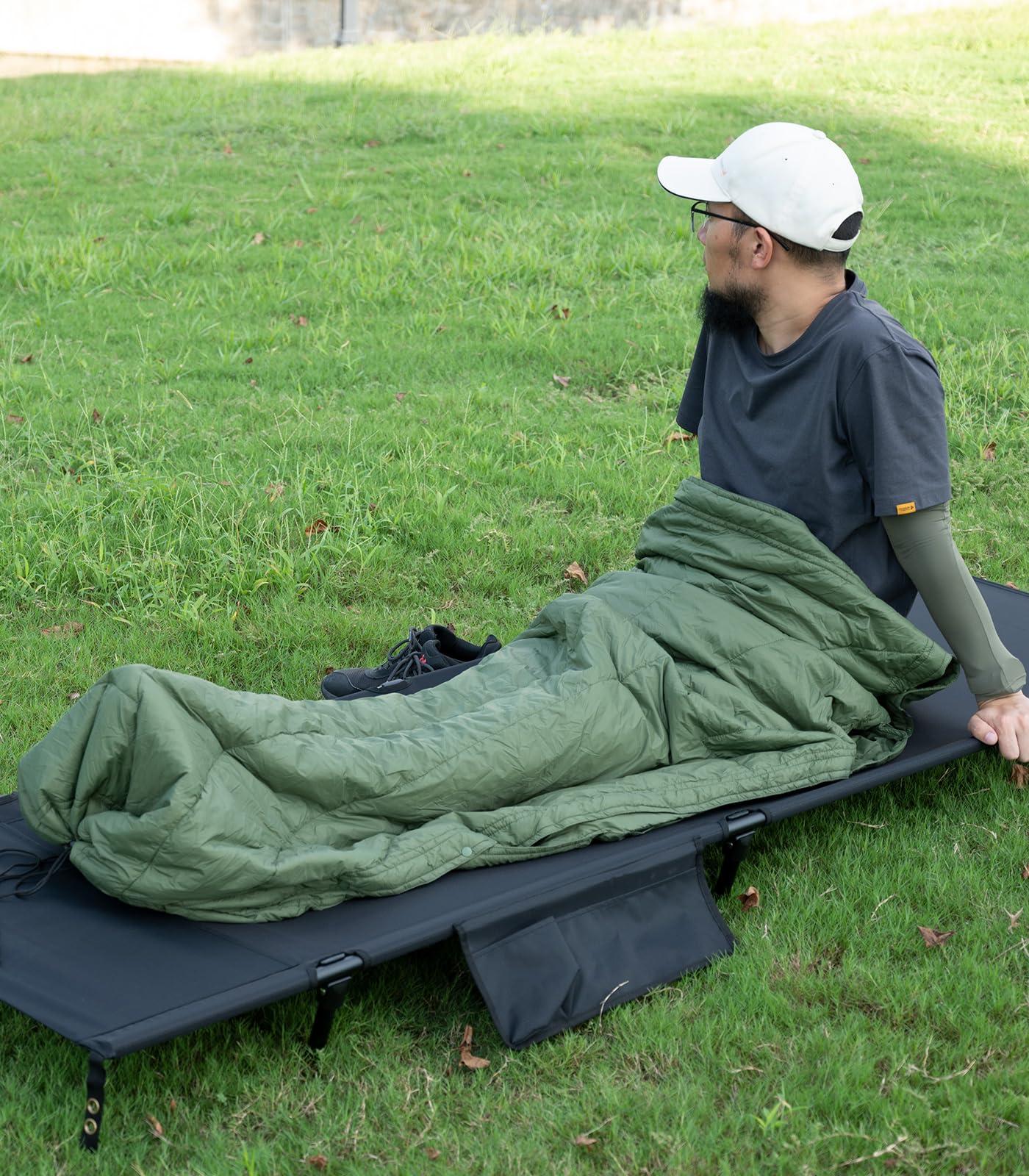 iClimb iClimb 3M Thinsulate Insulation Warm Camping Blanket Ultralight Compact (Khaki)
