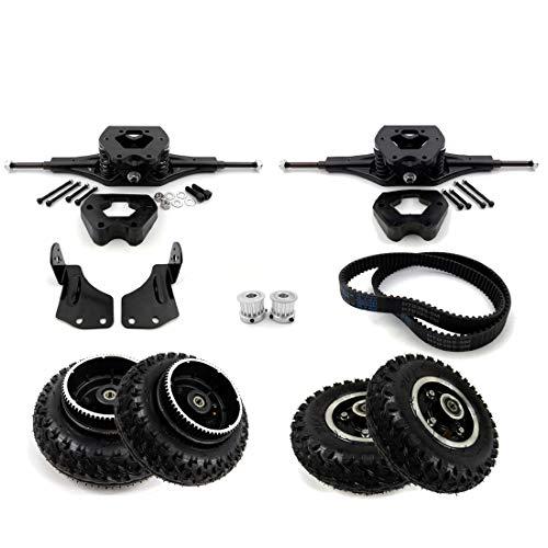 L-faster L-faster Off Road Skateboard Truck Mountain Longboard 11 Inch Truck DIY Parts for Off Road Skateboard Downhill Board Components (kit 2)