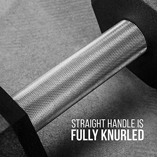 REP Fitness Rep Rubber Hex Dumbbells, 110 lb Single