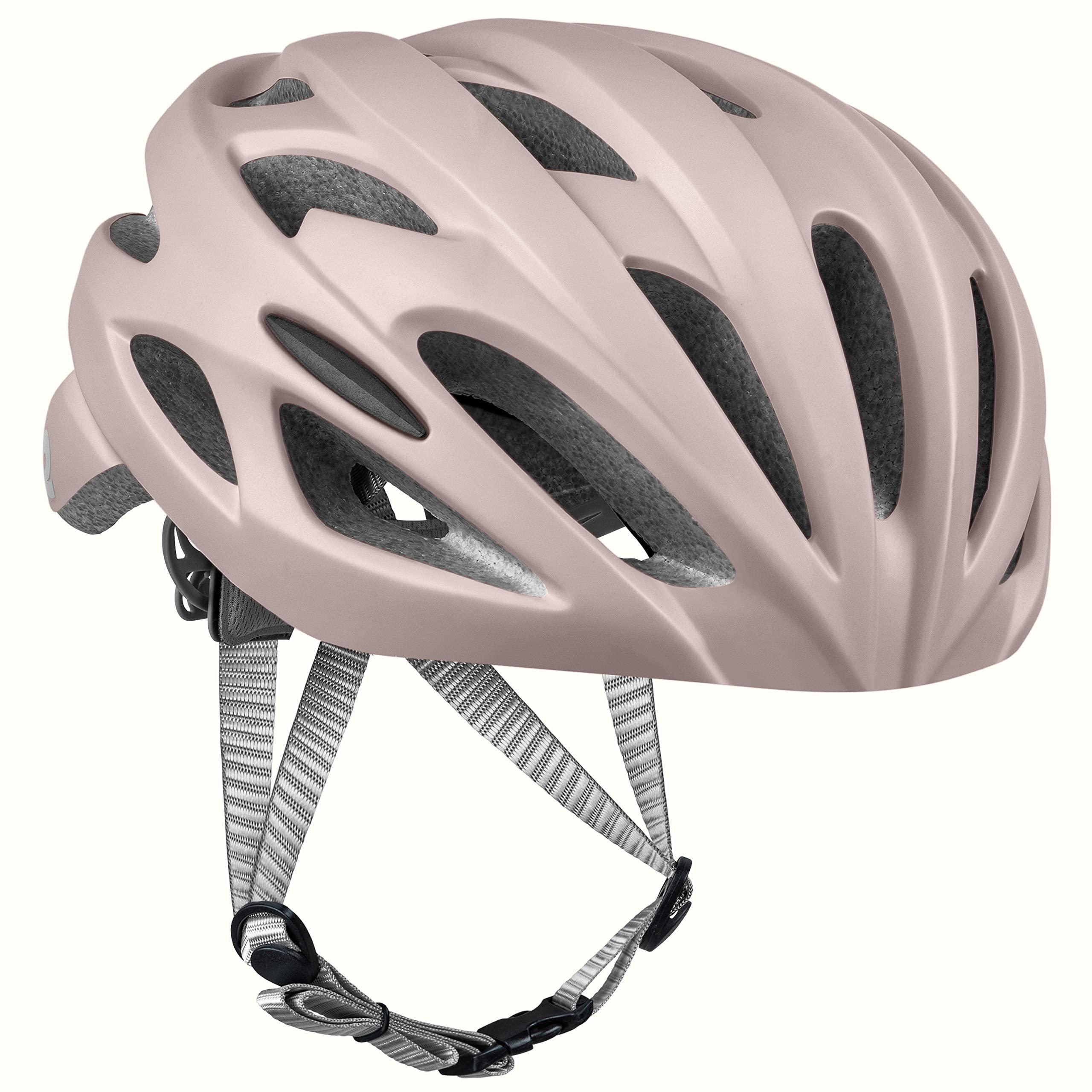 Retrospec Retrospec Silas Adult Bike Helmet with Light for Men & Women - Lightweight, Comfortable, Matte Desert Rose