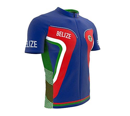 ScudoPro ScudoPro Belize Full Zipper Bike Short Sleeve Cycling Jersey for Men - Size M Multicolored