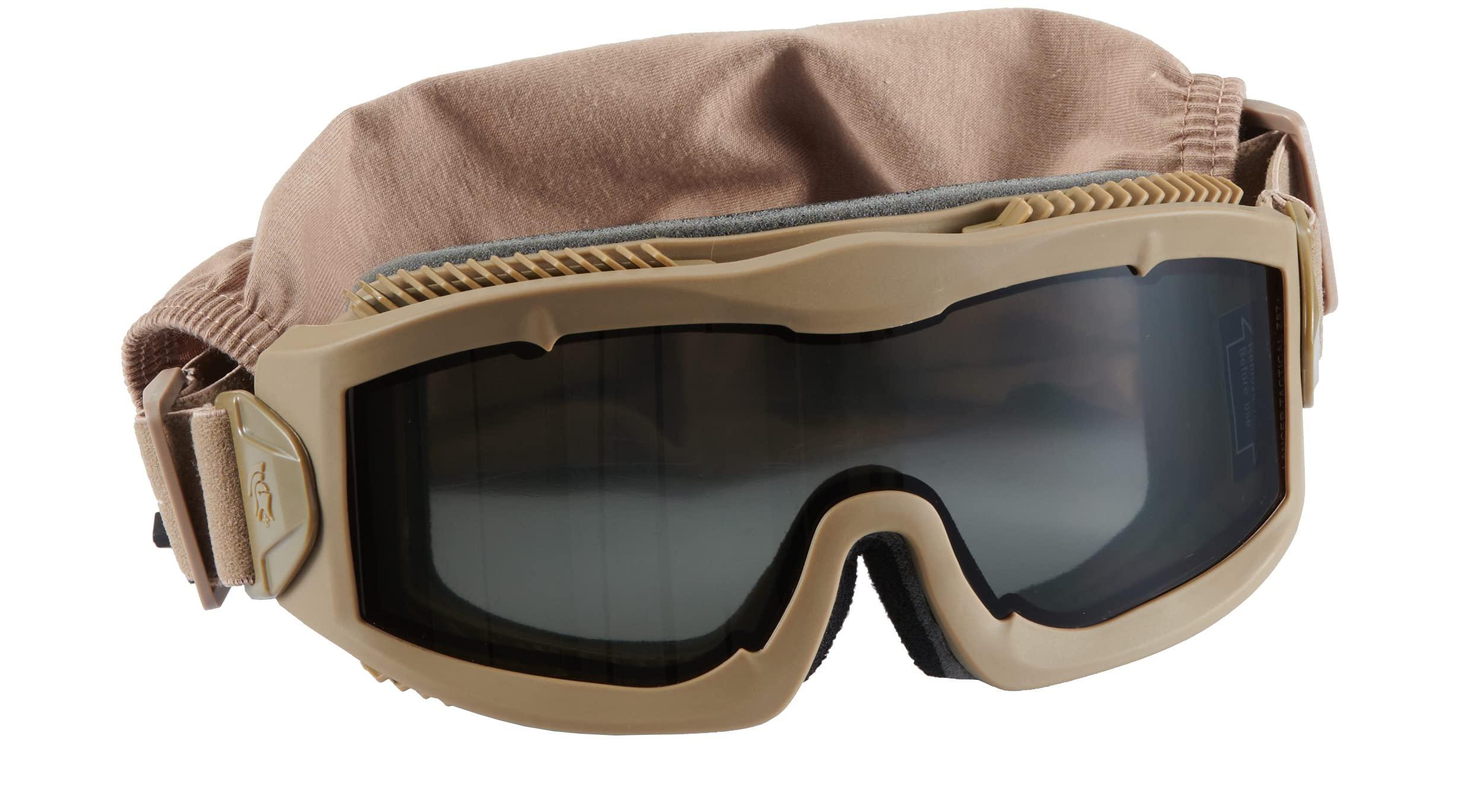 Lancer Tactical Lancer Tactical AERO Airsoft Tactical Safety Goggles -3mm Dual Pane Lens, Anti-Fog Glasses for Hunting and Cycling