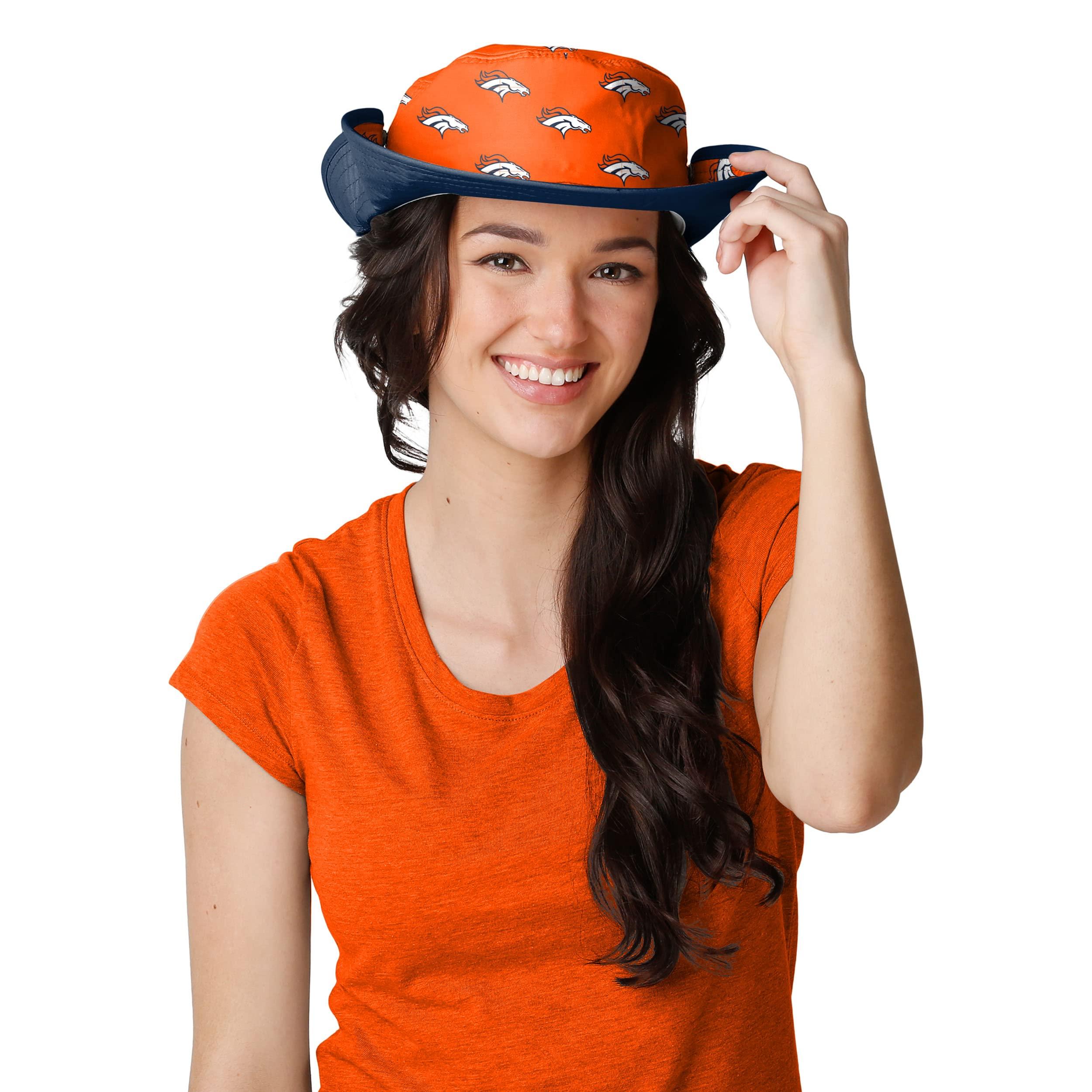 FOCO FOCO Denver Broncos NFL Womens Mini Print Hybrid Boonie Hat