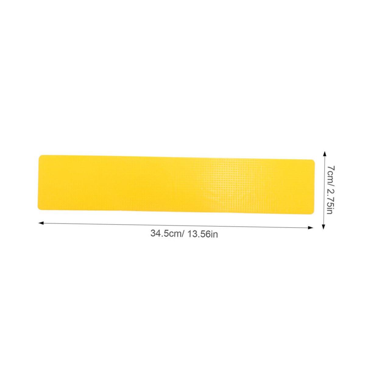 KICHOUSE KICHOUSE 8pcs Tennis Court Landmark Mat Soccer Training Markers Spot Markers Court Marking Kit Football Sign Markers Sports Court Tape Lines Training Markers Tennis Training Net Yellow PVC