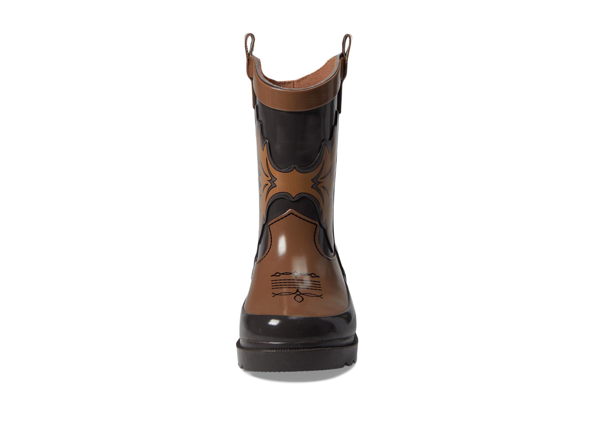 Western Chief Western Chief Kids Western Cowboy Rain Boot, Brown, 1