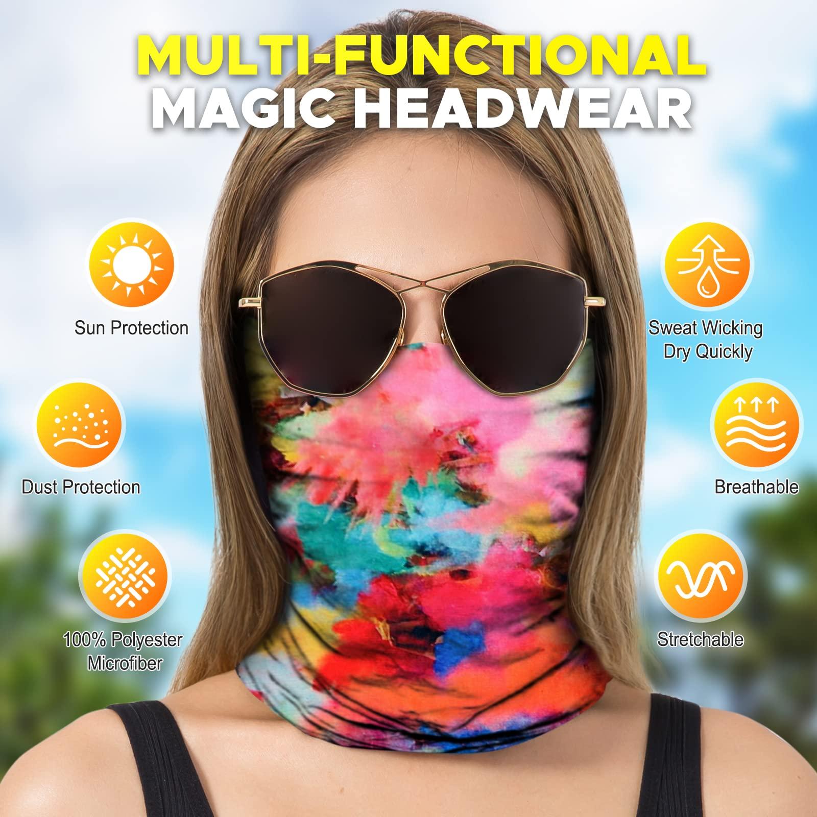JOEYOUNG JOEYOUNG Headwear, Bandana, Neck Gaiter Head Wrap Headband Balaclava Magic Scarf