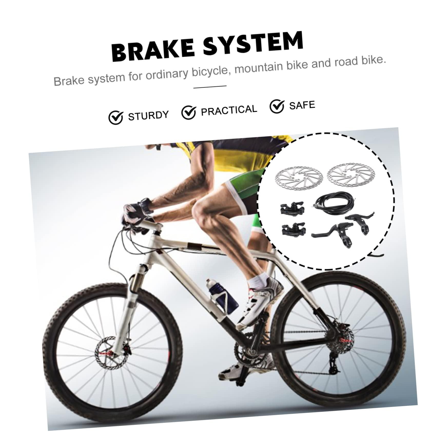 BESPORTBLE BESPORTBLE Mountain Bike Disc Brake Kit Disc Rotor Set Hand Brake Lever Shifter Cable Bike Disc Brake Screws