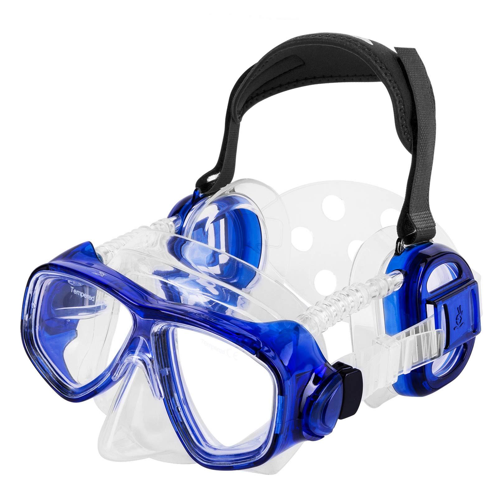 IST IST ProEar Scuba Diving Mask with Watertight Ear Covers