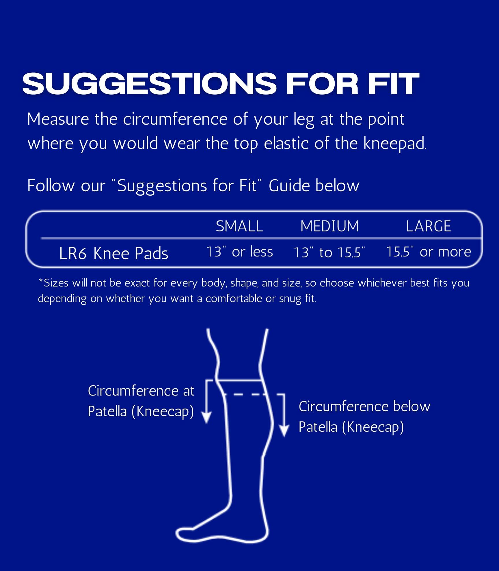 Mizuno Mizuno LR6 Volleyball Kneepad, White, Small