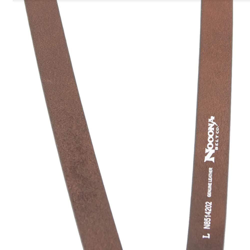 Nocona Belt Co. Nocona Belt Co. Men's Standard Bullet Concho Gallus Leather Suspenders, Brown, Medium