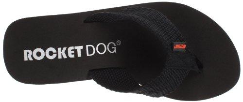 Rocket Dog Rocket Dog Women's Crush Platform Thong Sandal,Black,6 M
