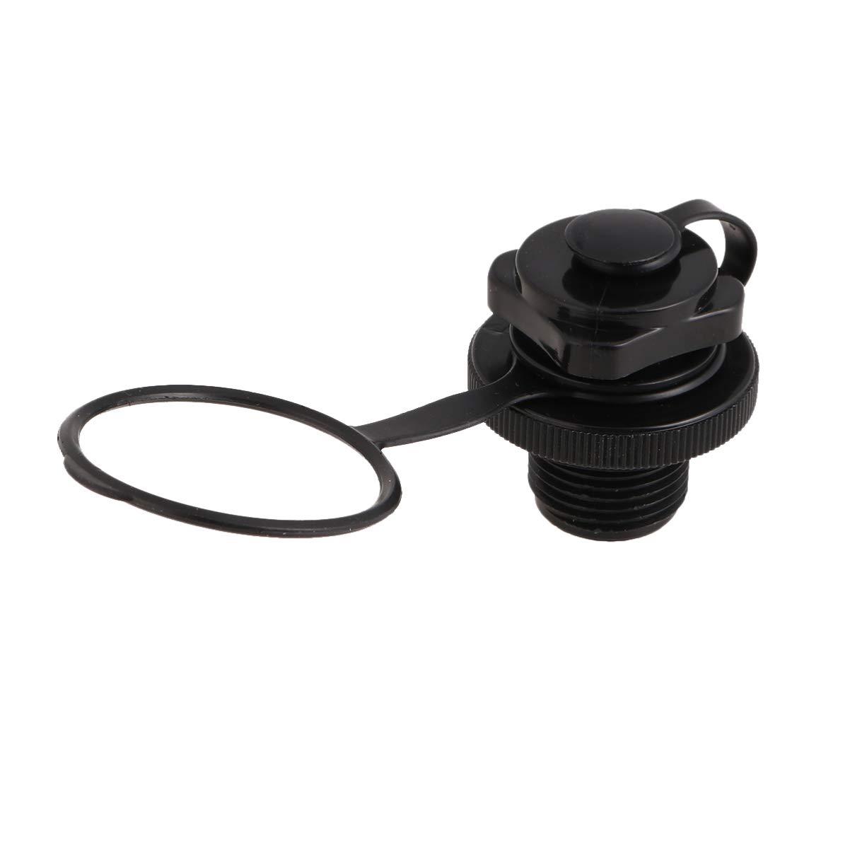 LIOOBO 8pcs One-way Boston Nozzle for Boat Boston Valve Screw Nozzle Octagonal Valve One-way Boston Nozzle for Kayak