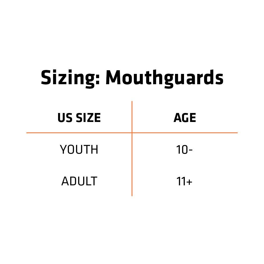 Under Armour Under Armour Mouth Guard for Braces, Sports Mouthguard for Football, Lacrosse, Hockey, Basketball, Strapless, Youth & Adult , Youth,